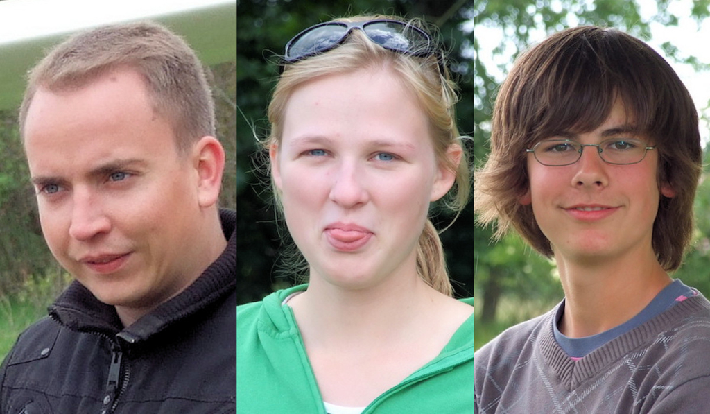 Hendrik Wenzel, Jacqueline Heckendorf und Simon Lietz