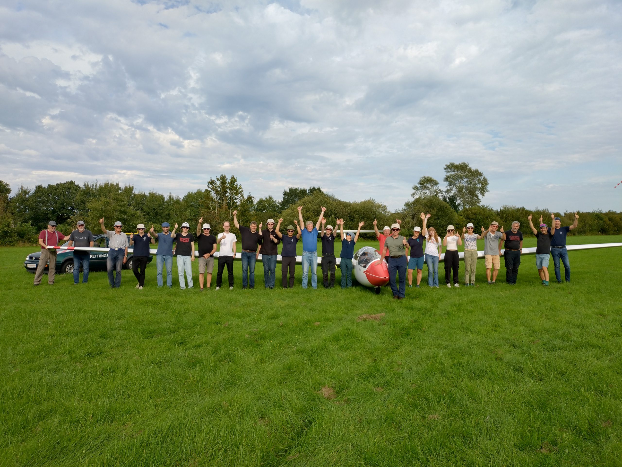 Alle Daumen hoch für Markus